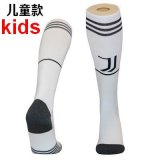 2022 Juventus Club white kid soccer socks