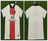 2020 Paris saint germain thailand version white red soccer jerseys