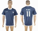 2016-2017 Lazio thailand version KLOSE #11 blue soccer jersey away