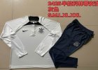 2024-2025 Corinthians club light gray blue Soccer uniforms with Long Trousers B823