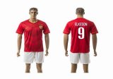 2015-2016 Guangzhou club ELKESON #9 soccer jersey red