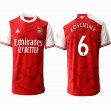 2020-2021 Arsenal Club thailand version #6 KOSCIELNY red white soccer jersey home