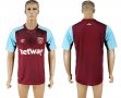 2017-2018 West ham Thailand version red soccer jersey home