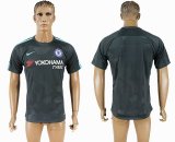 2017-2018 Chelsea thailand version black soccer jersey away