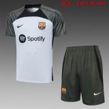 2023-2024 Barcelona club light gray soccer Training clothes D921