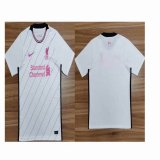 2021-2022 Liverpool thailand version white soccer jersey