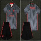 2019-2020 Benfica club gray black soccer jersey away