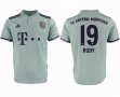 2018-2019 Bayern Munich #19 RUDY thailand version gray soccer jersey away