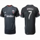 2018-2019 D.C. United Thailand version #7 ARRIOLA black soccer jersey home