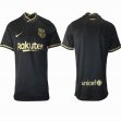 2020-2021 Barcelona club thailand version black soccer jerseys away