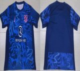 2024-2025 Atletico Madrid club thailand version blue soccer jerseys second away