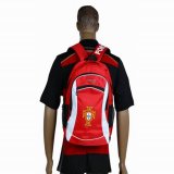 Portugal red soccer backpack