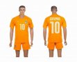 2014 World cup Ivory coast GERVINHO 10 yellow soccer jerseys home