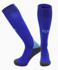 2024 Argentina team blue kid soccer socks away