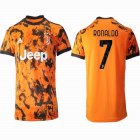 2020-2021 Juventus club thailand version #7 RONALDO orange blue soccer jerseys