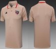 2023-2024 Sao Paulo club beige polo soccer shirts C1032