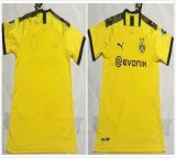 2019-2020 Dortmund club thailand version yellow soccer jersey home