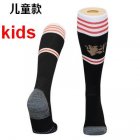 2022 Manchester United Club black kid soccer socks