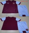 2023-2024 West Ham United red skyblue kid soccer uniforms home