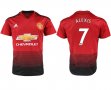 2018-2019 Manchester United thailand version #7 ALEXIS red soccer jersey home