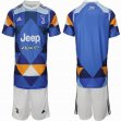 2022-2023 Juventus Club yellow blue white soccer jerseys second away