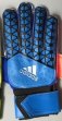 Adidas semi-latex gloves- blue