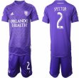 2019-2020 Orlando City club #2 SPECTOR purple soccer jersey home
