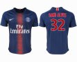 2018-2019 Paris saint germain Thailand version #32 DANI ALVES blue soccer jersey home