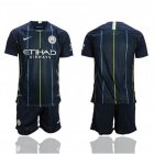 2018-2019 Manchester city dark blue soccer jersey away