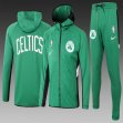 Boston Celtics green NBA Hooded Sweatshirt with long shorts