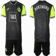 2021-2022 Borussia Dortmund club black soccer jersey