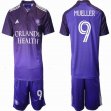 2021-2022 Orlando City club #9 MUELLER purple soccer jerseys home