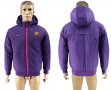 2016 Barcelona purple Training Padded Jacket