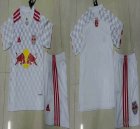 2021-2022 Red Bulls white red soccer jerseys home