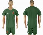 2018 World Cup Spain Military green goalkeeper soccer jersey