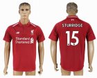 2018-2019 Liverpool Thailand version #15 STURRIDGE red soccer jersey