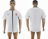 2017-2018 Corinthians thailand version white soccer jersey home