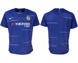 2018-2019 Chelsea club thailand version blue soccer jersey home