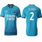 2020-2021 AC Milan club thailand version #2 CALABRIA skyblue soccer jersey away