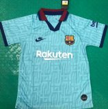 2019-2020 Barcelona thailand version green soccer jersey away