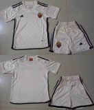 2023-2024 Roma club white kid soccer jerseys away