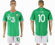 2017-2018 Ireland Republic team #10 KEANE green soccer uniforms