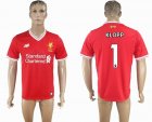 2017-2018 Liverpool Thailand version #1 KLOPP red soccer jersey home