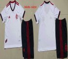 2022-2023 Flamengo club white black kid soccer jerseys away