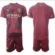 2024-2025 Manchester City club red soccer jerseys away