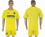 2016-2017 Villarreal CF club yellow soccer jersey home