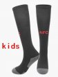 2024 Arsenal club black kid soccer socks away