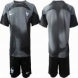 2022 France World Cup gray black goalkeeper soccer jerseys