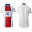 2020-2021 Paris Saint-Germain club thailand version white soccer jersey away