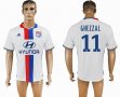 2016-2017 Lyon club thailand version GHEZZAL #11 white soccer jersey home